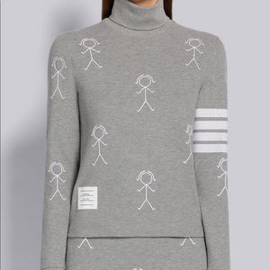 Thom Browne Top Women’s Top, Grey Color. Very Good Condition. Great Deal!
